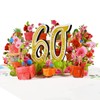CNLITIHEKA 60th Birthday Card Pop Up 60th Birthday Cards Happy
