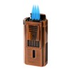 Lotus Lighter Duke V-Cutter Triple Flame Lighter w/ Cutter -