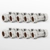 15mm Isolation Valves - Vancoco 10pcs Isolation Valves Compression Ends