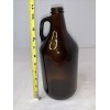 64 Fluid Ounce Amber Glass Beer Making Jug With Handle