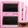 Gmagictobo Lash Clusters C Curl Lash Clusters Kit Fluffy Lashes