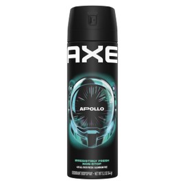 AXE Apollo Deodorant Body Spray For Men, Sage & Cedarwood 48H Odor Protection Aluminum Free Body Spray Deodorant 5.1 oz