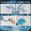 Lodikisbay Blue Ice Dragon Building Set