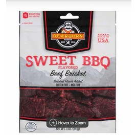Generic Dearborn Sweet BBQ Beef Jerky (Sweet BBQ) 2 pack of 3 oz Bags Grill Masters Delight!!