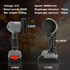 ZFULVO Brushless Cordless Angle Grinder Kit, 28000rpm Mini Electric Angle