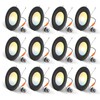 Amico 5/6 inch 5CCT LED Recessed Lighting 12 Pack, Dimmable,