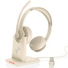 Auriculares inalámbricos con micrófono con cancelación de ruido AI, auriculares