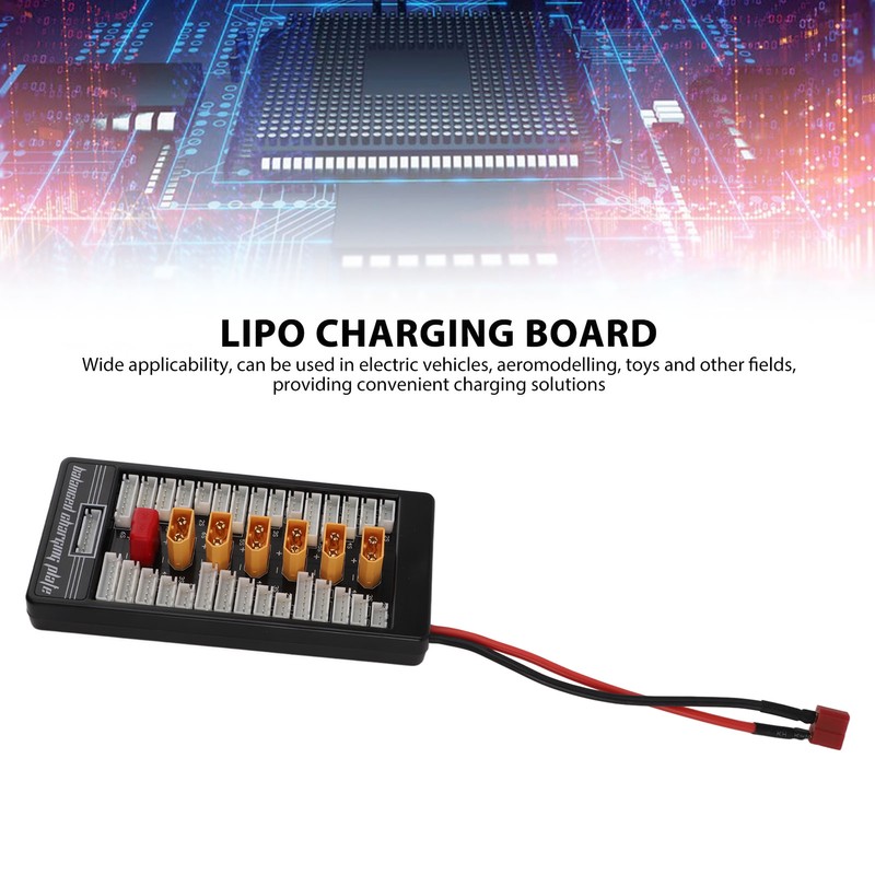 LiPo Charging Board Highly Efficient Stable Safe XT60 Plug Heat
