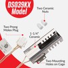 Surface Igniter Oven Igniter Replacement DS039KX for DG94-01012A AP5967723 -