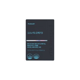 노다웃 11 rTG 오메가3 60캡슐 1박스 Nodout 11 rTG Omega-3 60 Capsules 1 Box