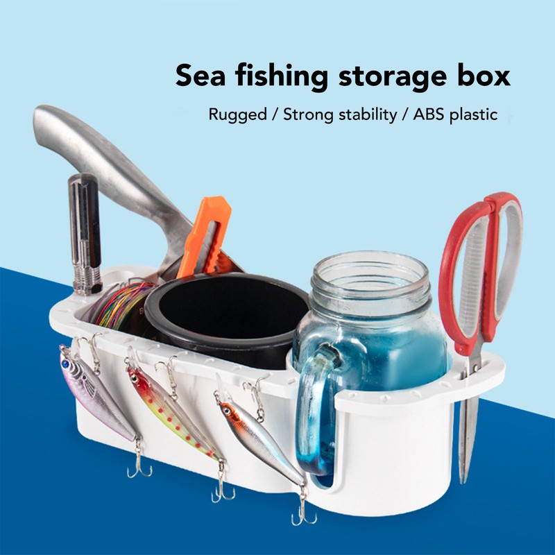 Yacht Functional Storage Boxes Convenient Multifunctional Fishing Tackle Versatile Tool