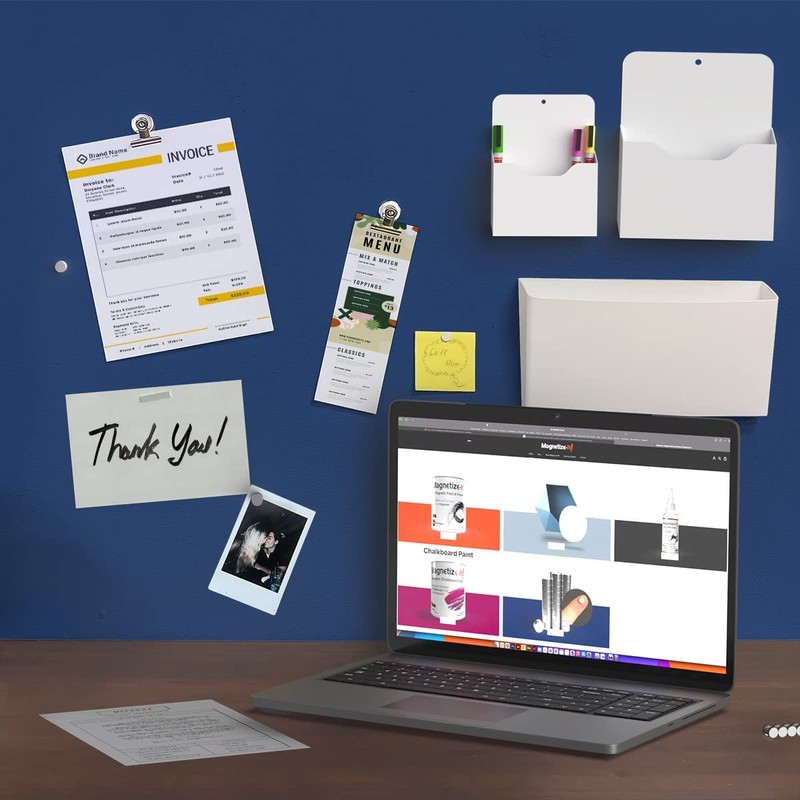 Magnetize-It! Magnetic Paint & Primer (Water Based) – Premium Yield