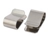 uxcell® 25pcs Stainless Steel Spring U Clip Silver Tone 21.4mm