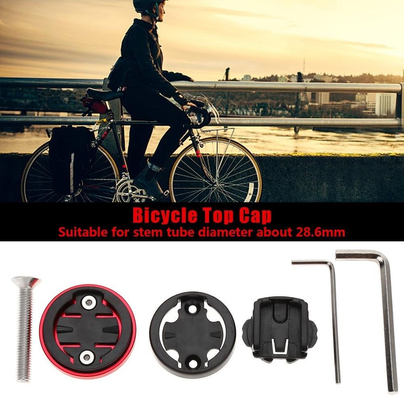 Bikes Stem Top Cap Computer Stopwatch Mount Holder for Garmin/Bryton/Cateye