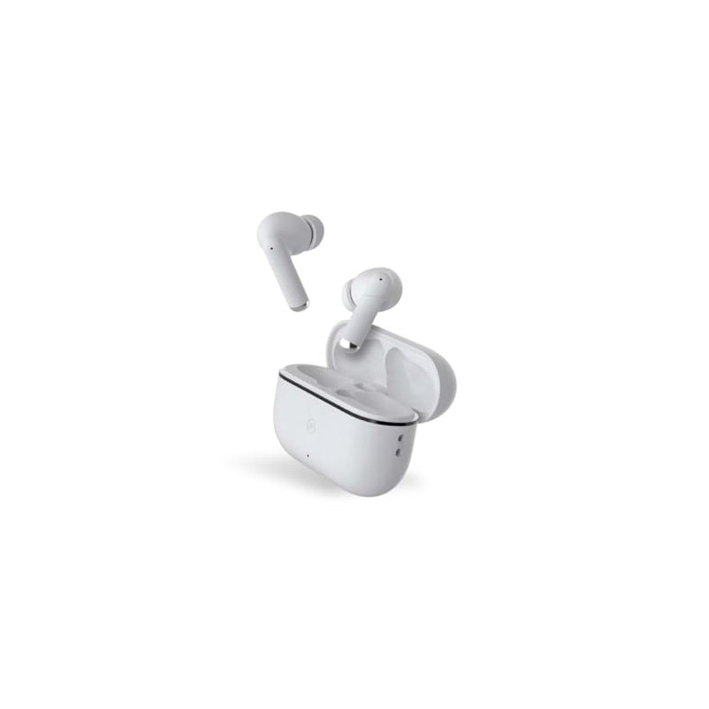 Force Play True Wireless ANC+ENC III Earphones White