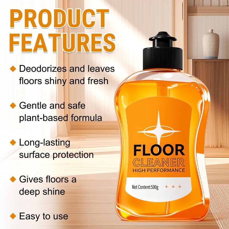 LINARTS Floor Cleaner Liquid for Mopping, Household Hardwood Floor Cleaner,
