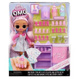 L.O.L. Surprise! OMG Sweet Nails – Kitty K Cafe 15 Surprises Toy New With Box