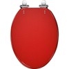 Elongated Toilet Seat a red wall Resin Toilet Seat Slow