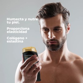 Andros Body Lotion Crema hidratante corporal para hombres 400ml con Karité y Aloe Vera orgánicos