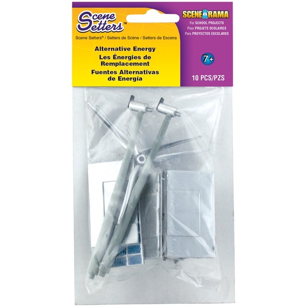 WOODLAND SCENICS SP4448 Scene Setters Alternative Energy Bagged WOOX4448