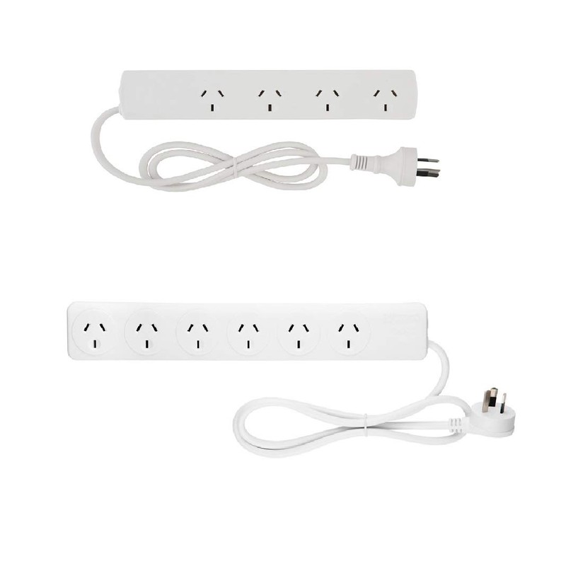 Socket Outlet PowerBoard 4 Way PowerPoint Plug 1M 240V 10AMP