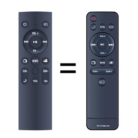 PZL Replacement Remote Control Compatible with Insignia 2.1 Channel Soundbar with Wireless Subwoofer NS-HTSB2123