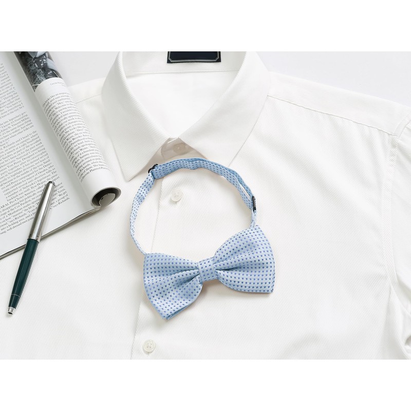 [Allegra K] One-Touch Bow Tie Polka Dot Adult Bow Tie