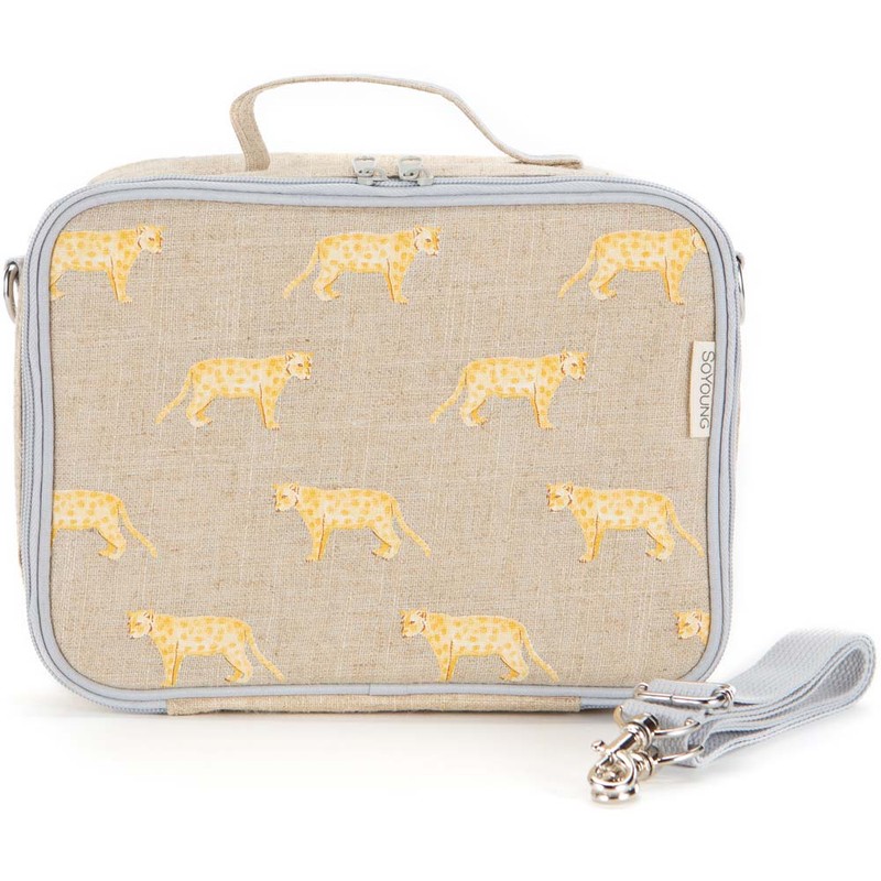 SoYoung Insulated Lunch Box - Toxin Free Lining, Washable Linen