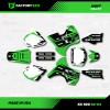 Factory EFX Green Black Shift Racing Graphics Kit fits KX