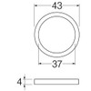 SANEI PP42-32S-38 Low Tank Siphon Bag Nut Gasket for PH84-38