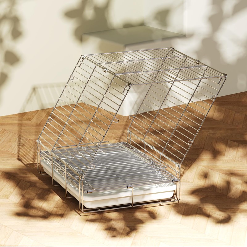 YOOSO WING Bird Carrier Travel Cage - Stainless Steel Portable