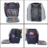 Knitting Bag,Yarn Storage Organizer Tote Bag Holder Case Cuboid with
