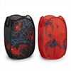 Zhehao 2 Pcs Pop up Spider Laundry Hamper Basket Spider