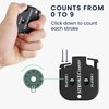 kwmobile Golf Stroke Counter - Keychain Clicker Scorekeeper Game Shot