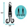 Toddleroo by North States - Super Swivel Hooks: Headrest Hooks