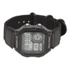 Digital Chronograph Watch Luminous Waterproof Multi Function Retro Style Square