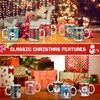 Tioncy 12 Pcs Christmas Mugs 11 oz Ceramic Christmas Coffee