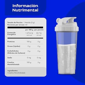 Signature Series CREATINE – Creatina Monohidratada Suplemento en Polvo | Creatine Sin saborizantes Libre de Conservadores | 60 servicios | 300 g