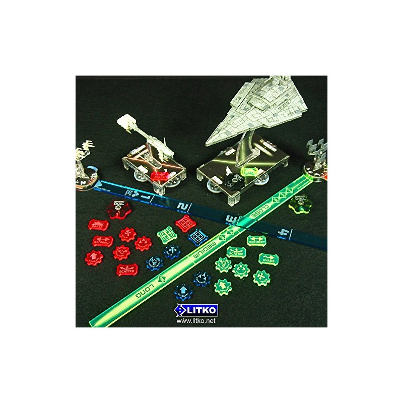 LITKO Armada Tokens | Compatible with Star Wars: Armada |