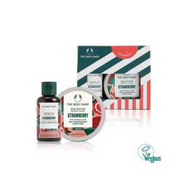 Body Shop Travel Strawberry Shower Gel & Body Butter Gift Set (888193) / 여행용 스트로베리 샤워젤&바디버터 선물세트 (888193)