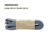 Lotuscrafts Yoga Strap - 100% Cotton (KBA) - for Better