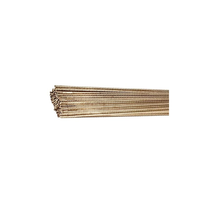 Silicon Bronze ERCuSi-A Silicon Bronze TIG/Brazing Welding Rod 1/8"X36" (1/8"