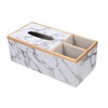 ABOOFAN Nordic Marble Tissue Box Holder Elegant Design for Home