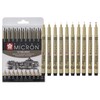 SAKURA Pigma Micron Fineliner Set (Pack of 10) | Waterproof