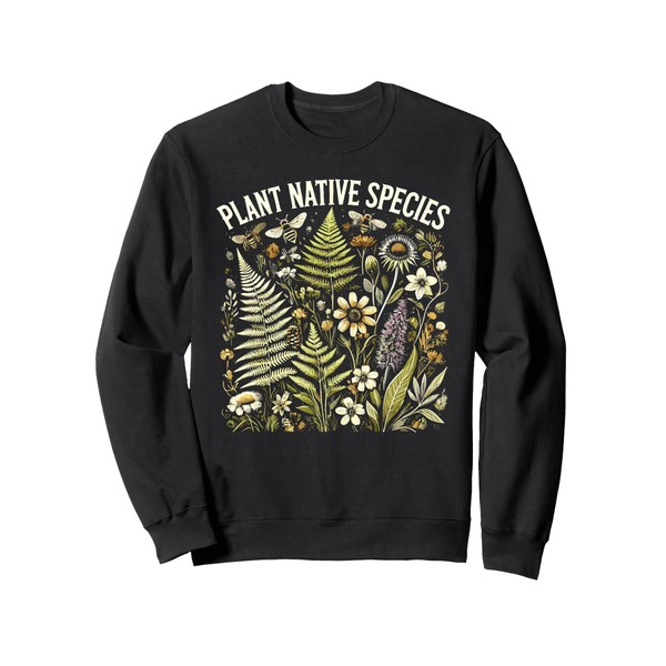 Protect Pollinators Sunflower Bee Butterfly Insect Lover Sweatshirt
