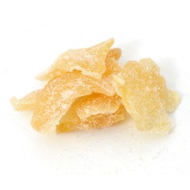 US Snacks - Dried Crystallized Ginger Slices in Resealable Bag | Candied Dried Ginger (1 Pound)