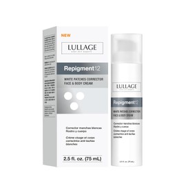 LULLAGE, Repigment 12, Crema correctora para Manchas Blancas en Cara y Cuerpo, Apta para Todo Tipo de Piel, 75 ml