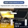 Windshield Sun Shade for 2018-2024 Toyota Camry Accessories Foldable Front