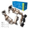 PHILTOP Exhaust Manifold Left, Right and Rear Catalytic Converter Kit