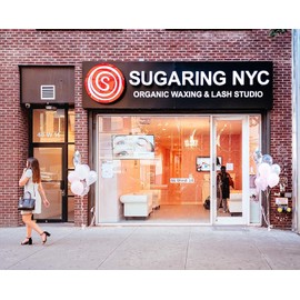Cera orgánica de azúcar + exfoliante de miel orgánico NYC